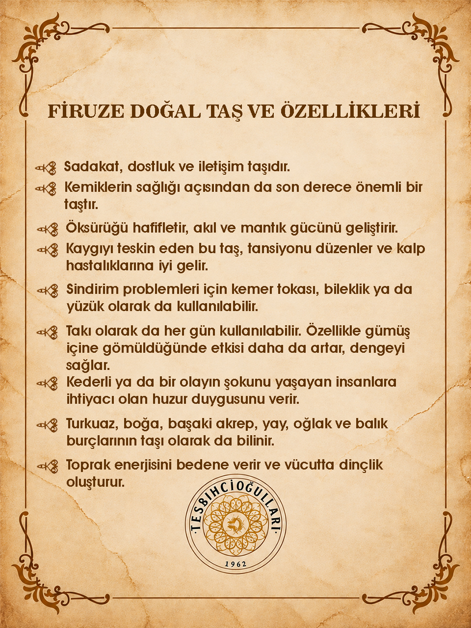 Firuze Doğaltaş Tesbih 3 Firuze Doğaltaş Tesbih